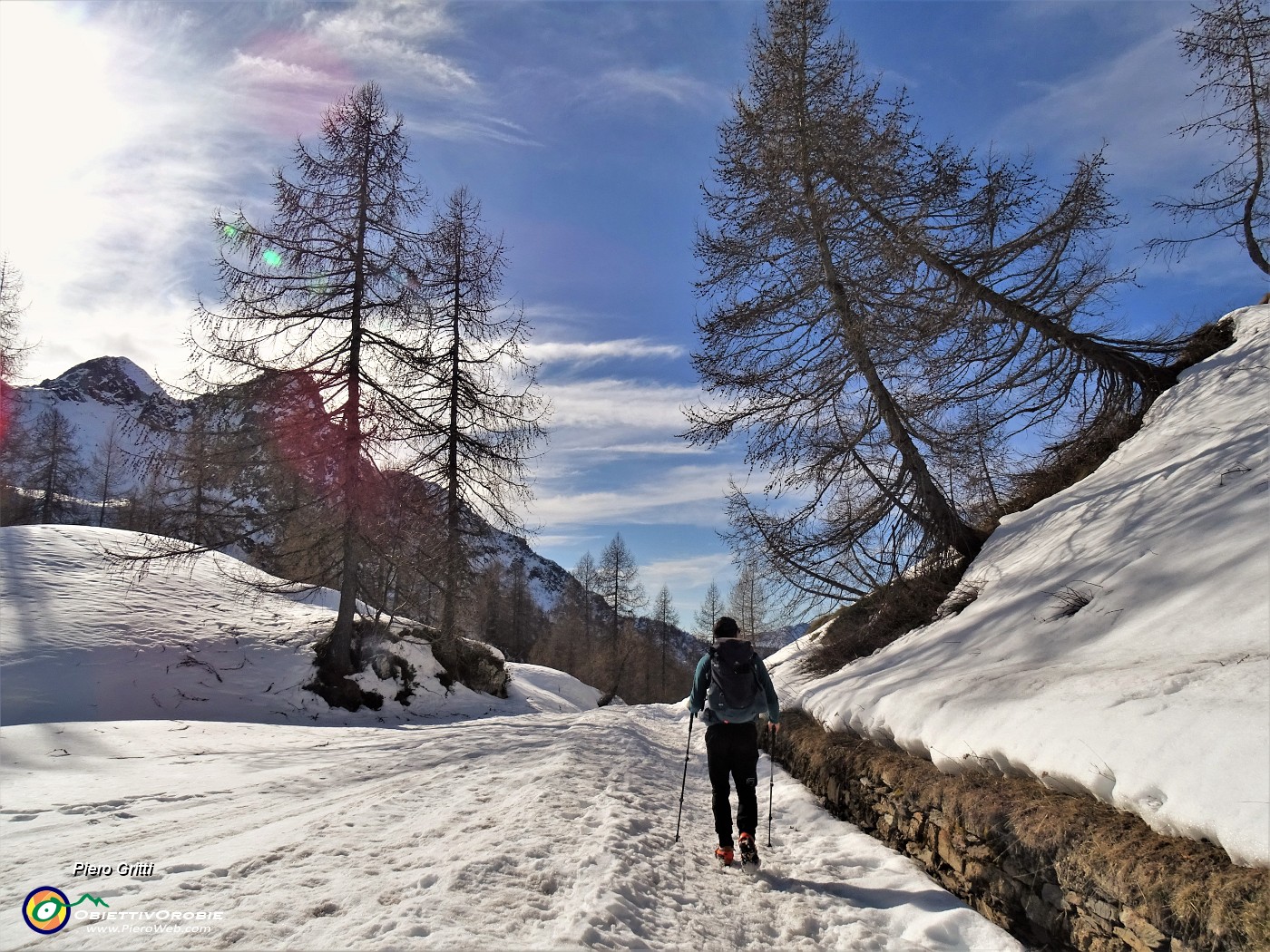 59 Scendiamo baciati dal sole in fronte.JPG